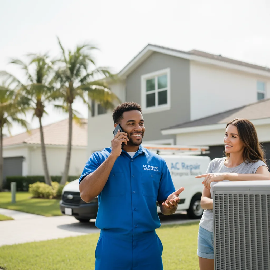 AC Repair Pompano Beach customer support in Westfield Center